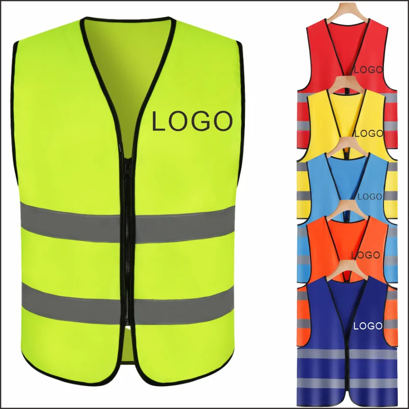 

High Visibility Reflections Vest Motorcycle Reflective Clothing Outdoor Night Riding Running Cycling Sports Safety Traffic Vests