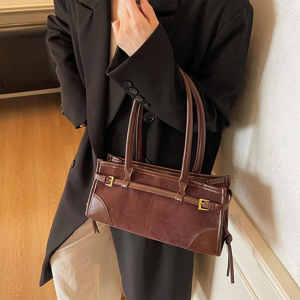 

Модная сумка на одно плечо, новая модная сумка, пригородная сумка, повседневная простая и стильная текстура, сумка для подмышек