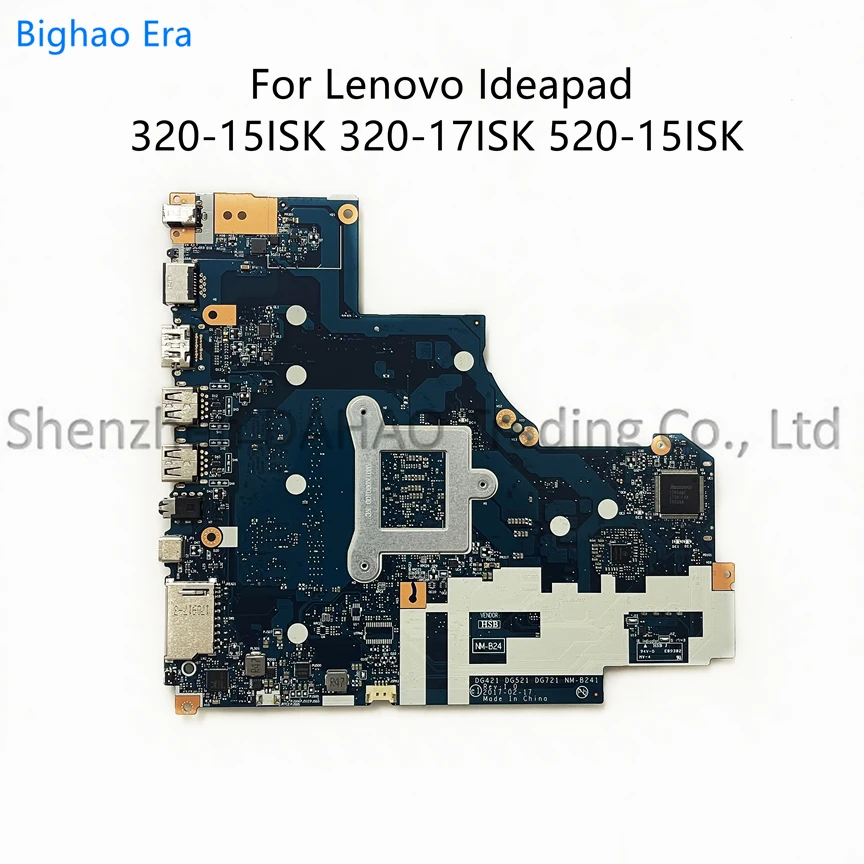 NM-B241 For Lenovo 320-15ISK 320-17ISK 520-15ISK 320-15IKB Laptop Motherboard With i3 i5 i7 CPU 0G/4GB-RAM 5B20N86271 5B20N86263