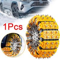 Car Snow Tire Chains Mud Tyre Wheels Thick Anti-Skid Belt For Car/SUV/Truck Portable Easy to Mount Emergency Traction Car