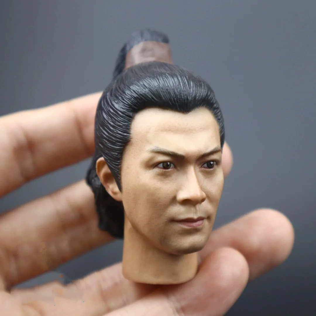 

Guo JIng 1/6 Male Head Sculpt Carving Chinese Ancient Soldiers Actor AnimeDoll Toys Model 1/6 Action Figure Body