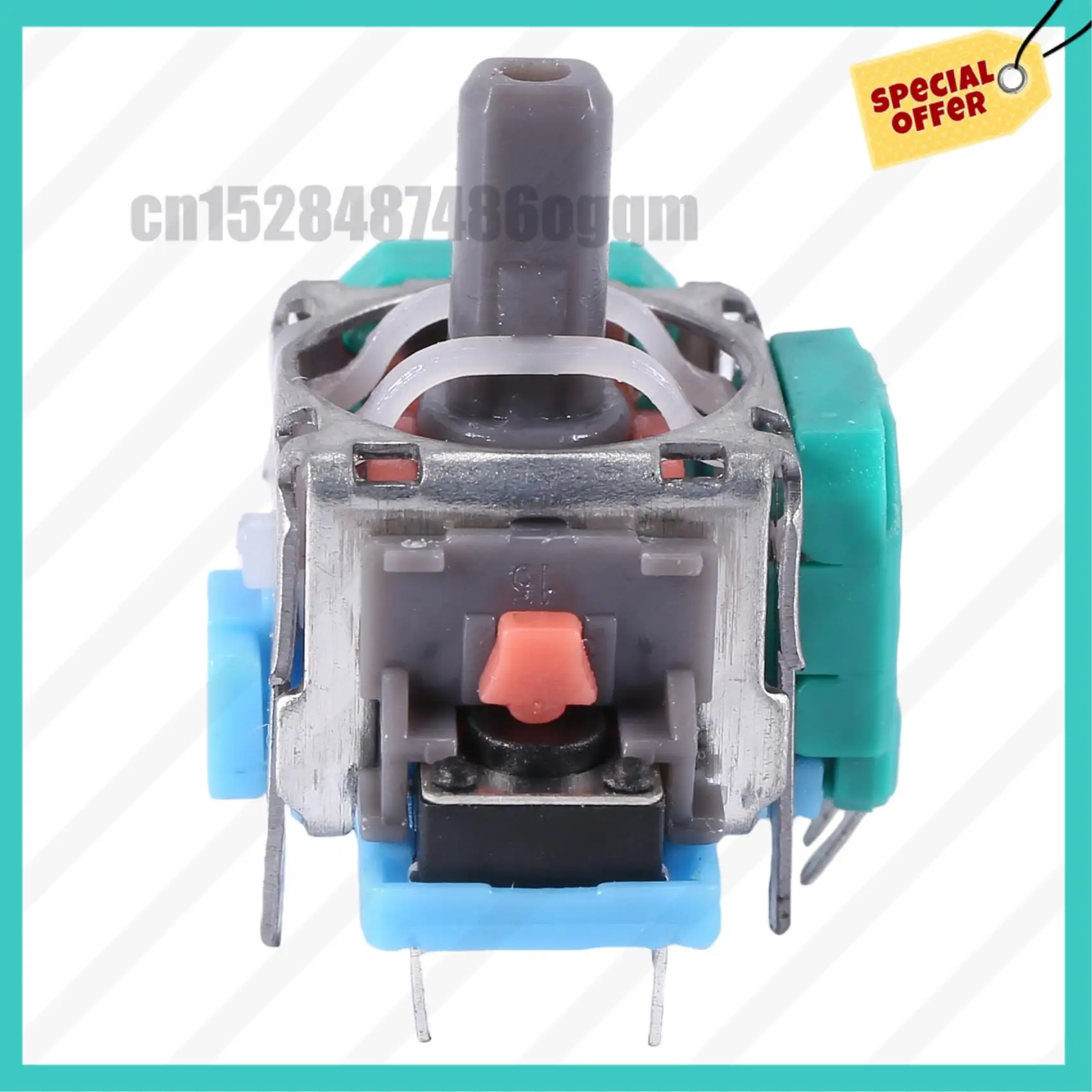 -ABJZ 2 قطعة/الوحدة عصا التحكم اليمنى/اليسار ثلاثية الأبعاد التناظرية عصا الاستشعار ل بلاي ستيشن 4 PS4 تحكم Dualshock 4 إصلاح جزء