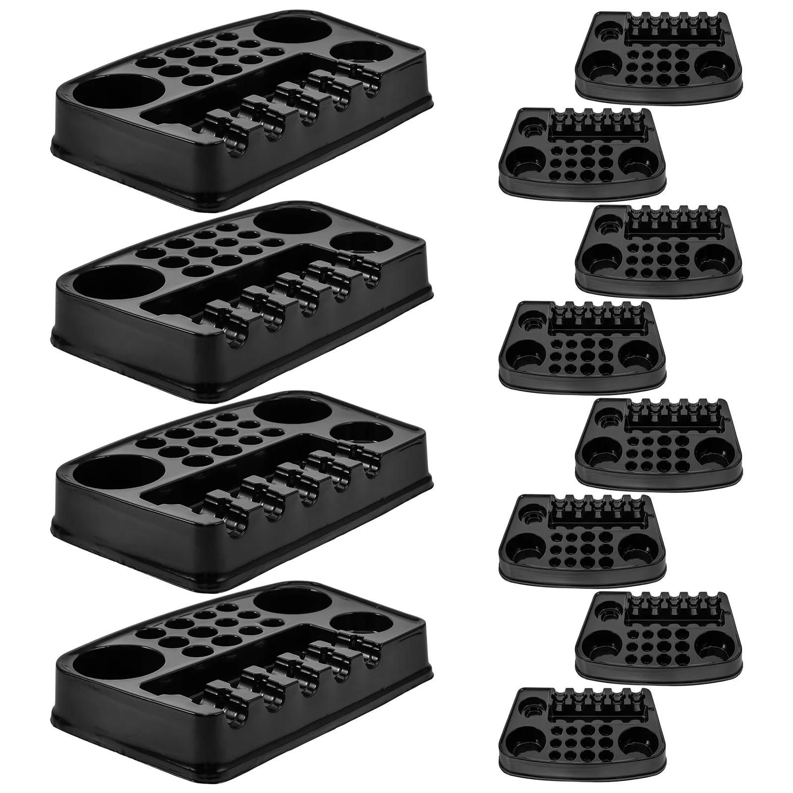 

12 шт. палитра чернил для татуировки, маленькие одноразовые пигментные палитры, удобные держатели чернил для татуировки, пигментная палитра для татуировки