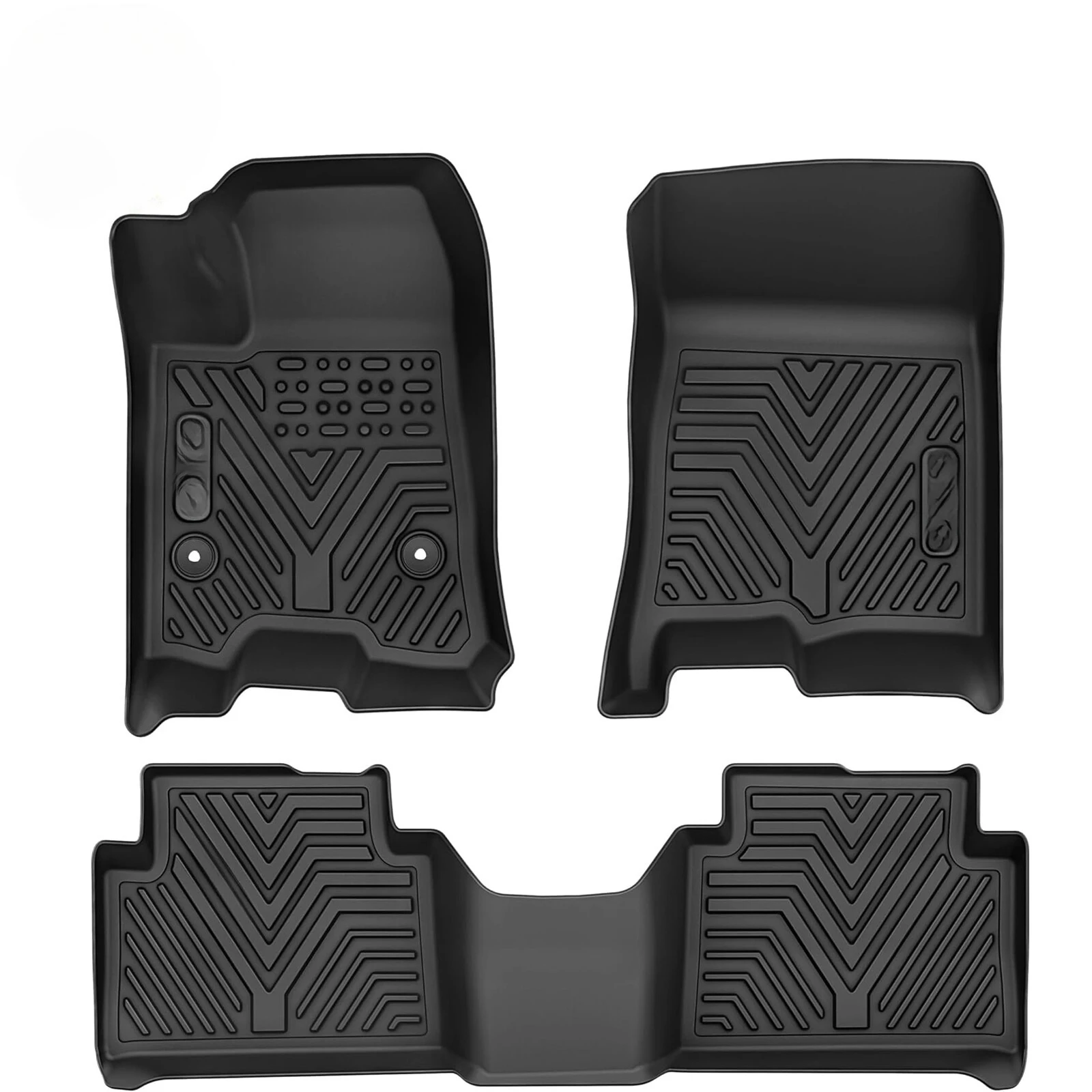 

3D Floor Mats for 2023-2026 Chevy Colorado GMC Canyon Crew Cab All Weather Liner