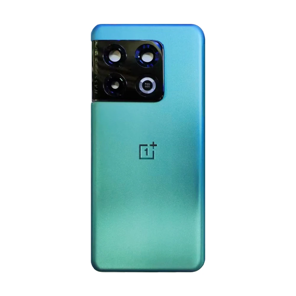 Imagem -02 - para Oneplus 10 Pro Voltar Bateria Capa Traseira da Porta da Bateria Habitação Case com Lente Quadro da Câmera Cobre Peças de Reposição Reparo Novo