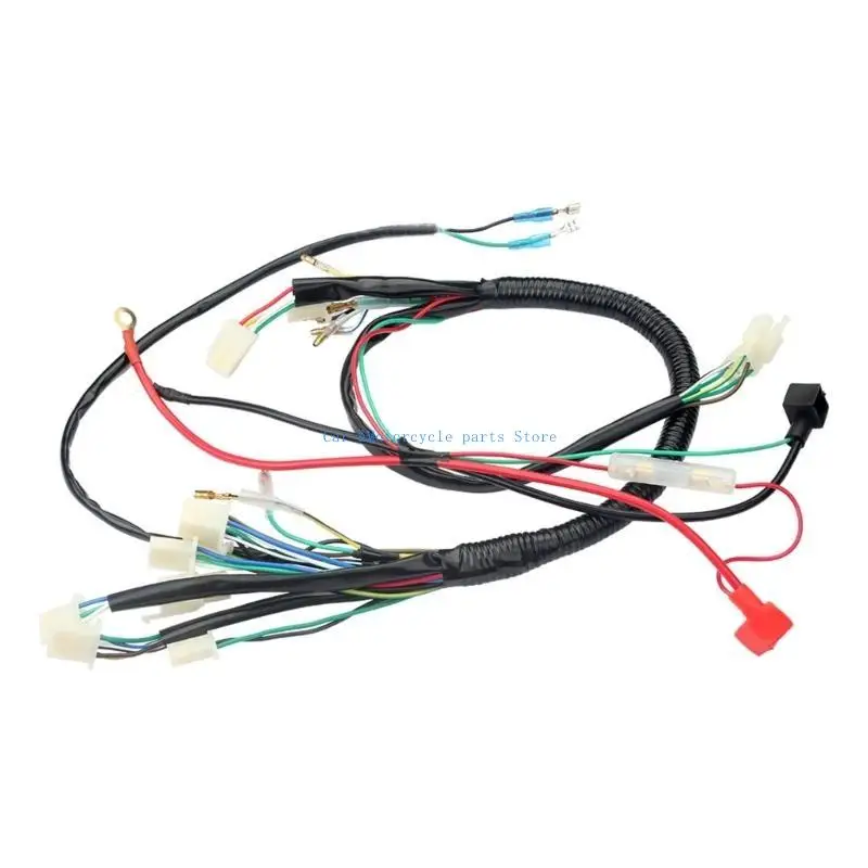 

Y9UC Wiring LoomHarness Switch Ignitions Coils CDI for 50-125cc Dirt Bikes Stators