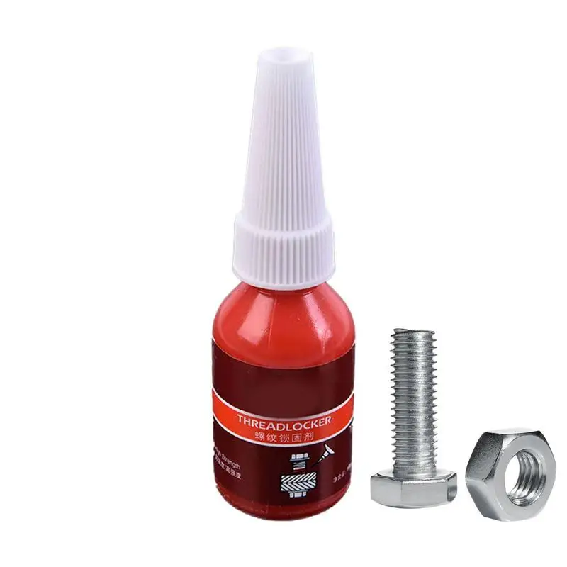 

Red Threadlocker Red Threadlocker Universal Metal Glue High Strength Nut And Bolt Locker For Automotive Electronics And