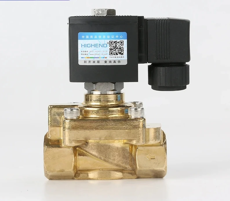 

0Kg all-copper high-pressure directional valve 5241015 solenoid valve, normally closed two-way valve pressure 5.0MPA