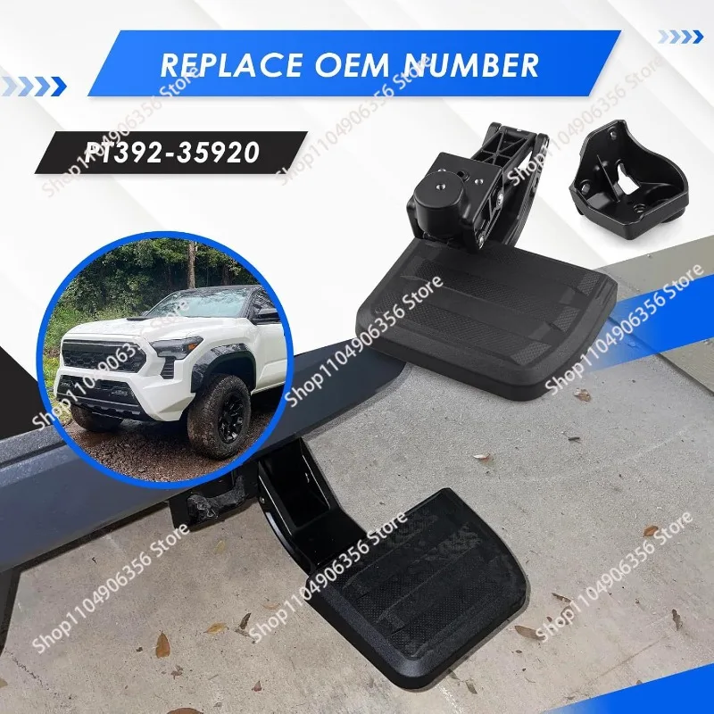 

Для Toyota Tacoma: Выдвижные алюминиевые педали для заднего багажника (2024)