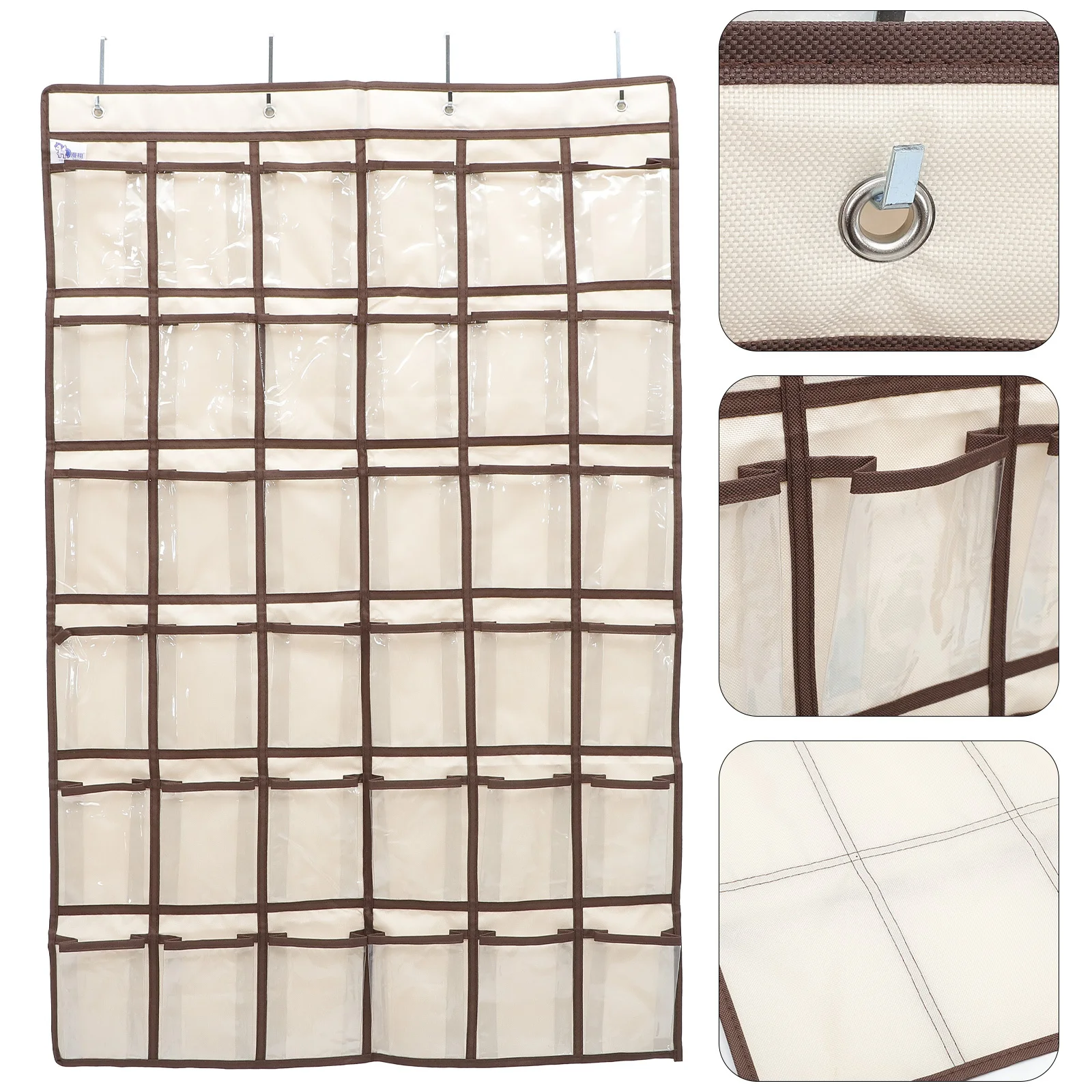 

Jewelry Hanging Bag Cell Phone Classroom Holder Mobile Bracket for Organizer Phones Metal Office