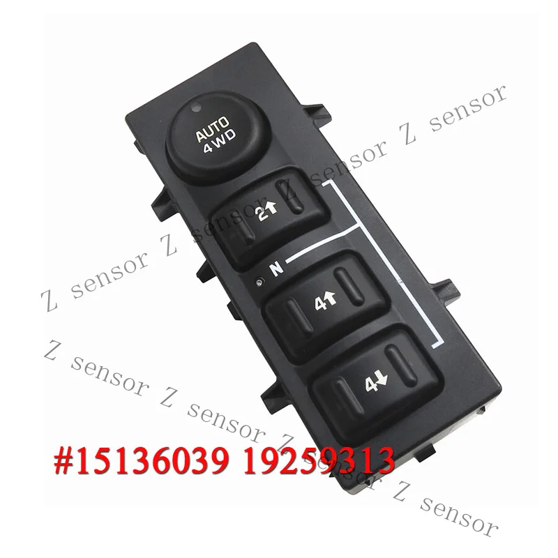 Z+ 4WD 4x4 Selector Switch #15136039 For Chevy GMC Tahoe Silverado Suburban Sierra