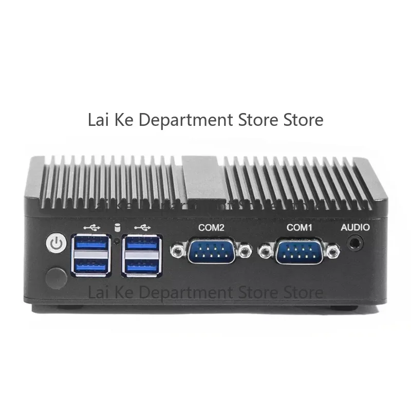 Industrial Fanless Mini PC Box 4GB DDR3 64GB ROM Dual Gigabit LAN Micro Desktop Computer Low Power Embedded Mini PC New Product
