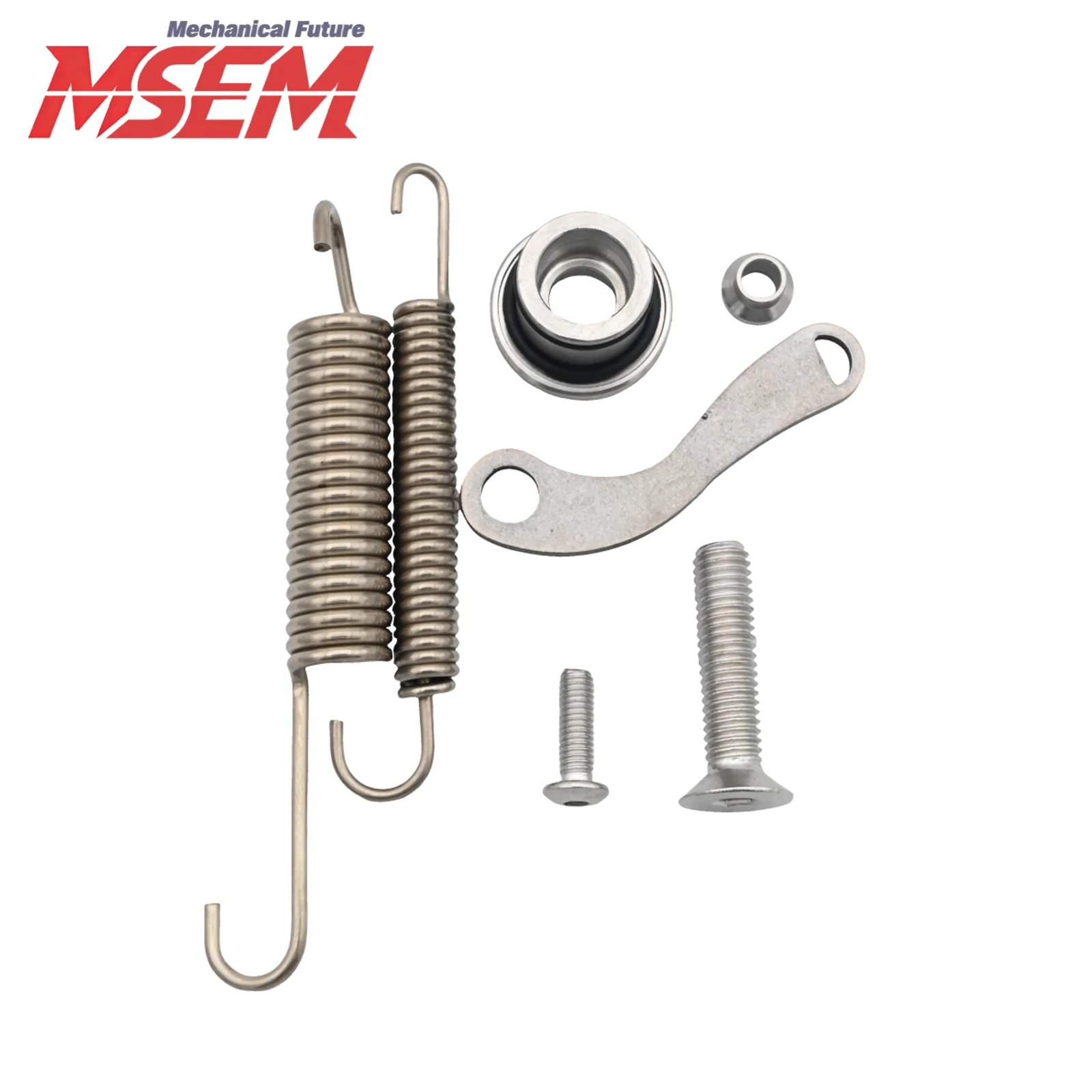 CNC Kickstand Side Stand+Spring Kit For KTM XC XCF XCW XCFW XCRW EXC EXCF EXCR 150 200 250 300 350 400 450 500 Stainless Stee