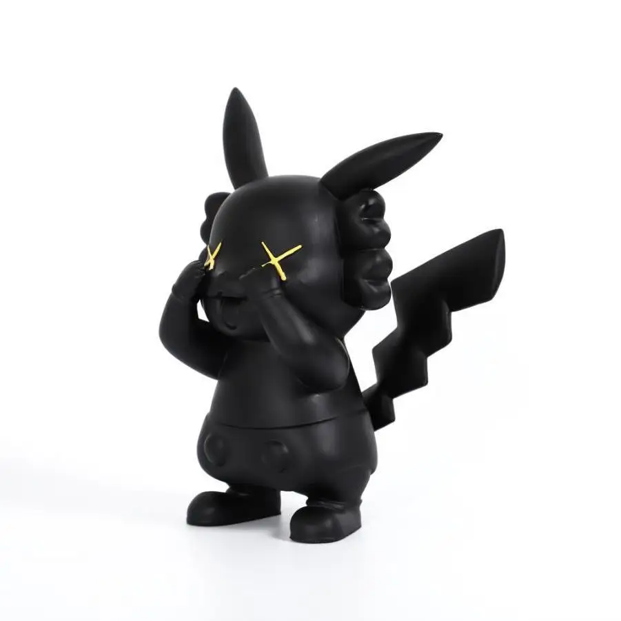 Modern Funny  Cartoon Picachu Resin Sculpture Home Livingroom Porch Desktop Statue Decoration Children's Room Ornaments Crafts - Image 3