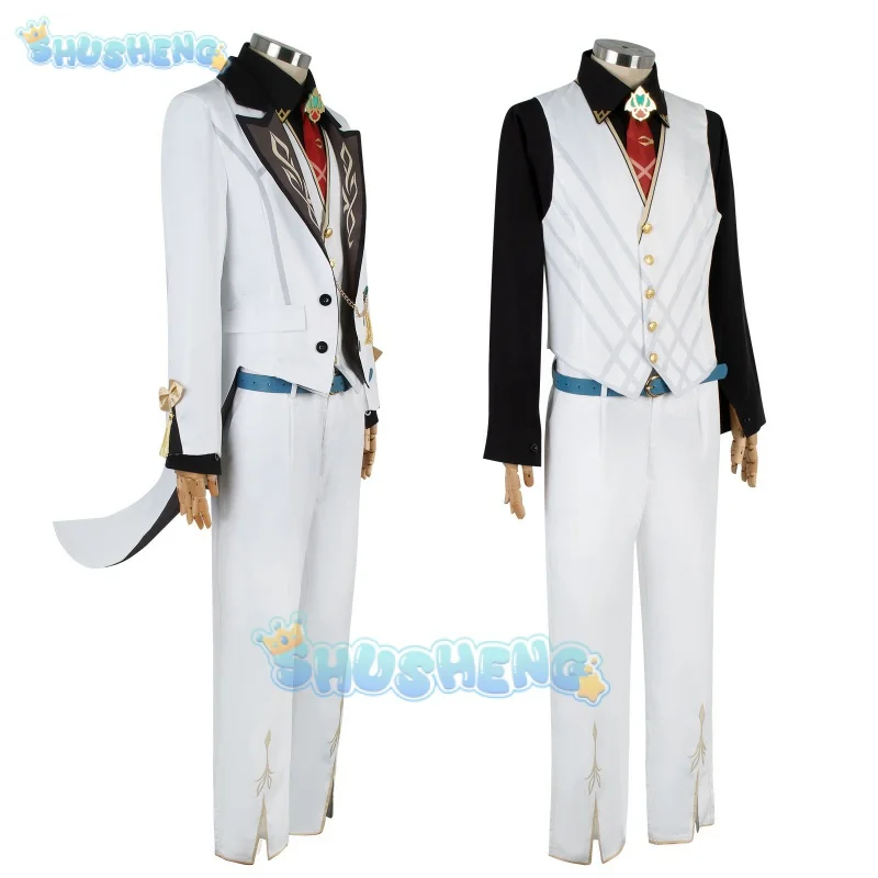 Genshin Impact Linkage GIGO Kaveh Cosplay Costume pour Homme, ixColorée, Jour