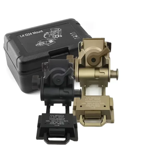 PVS15 PVS18 GPNVG18 야간 투시경 고글 NVG 브래킷, 금속 헬멧 브래킷, L4G24 NVG 금속 마운트용 모듈형 인터페이스 디자인