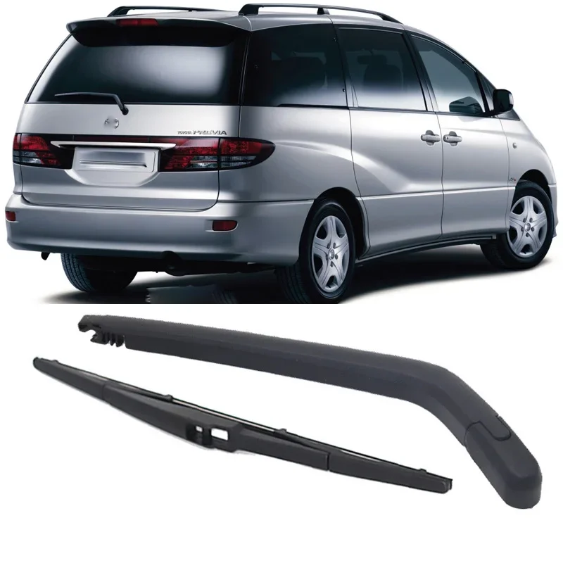 

2pcs/set 16" Car Rear Wiper Blade Blades Back Windscreen Wiper Arm For Toyota Estima Tarago Previa 2002-2005 Windscreen Wiper