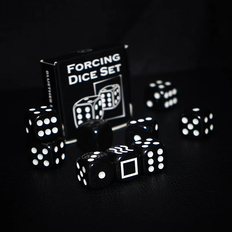 Forcing Dice Set (3 Colors,No Instructions) Magic Tricks Force a Number Dice Magia Close Up Illusions Gimmicks Mentalism Props