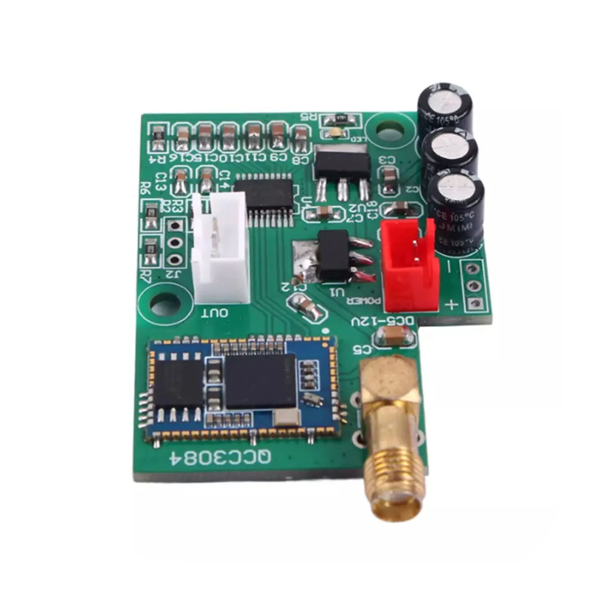 L73A NEW QCC3084 Lossless Bluetooth 5.4 Decoding Board 5102 Audio Chip Fever Digital Car Decoder 5V-12V