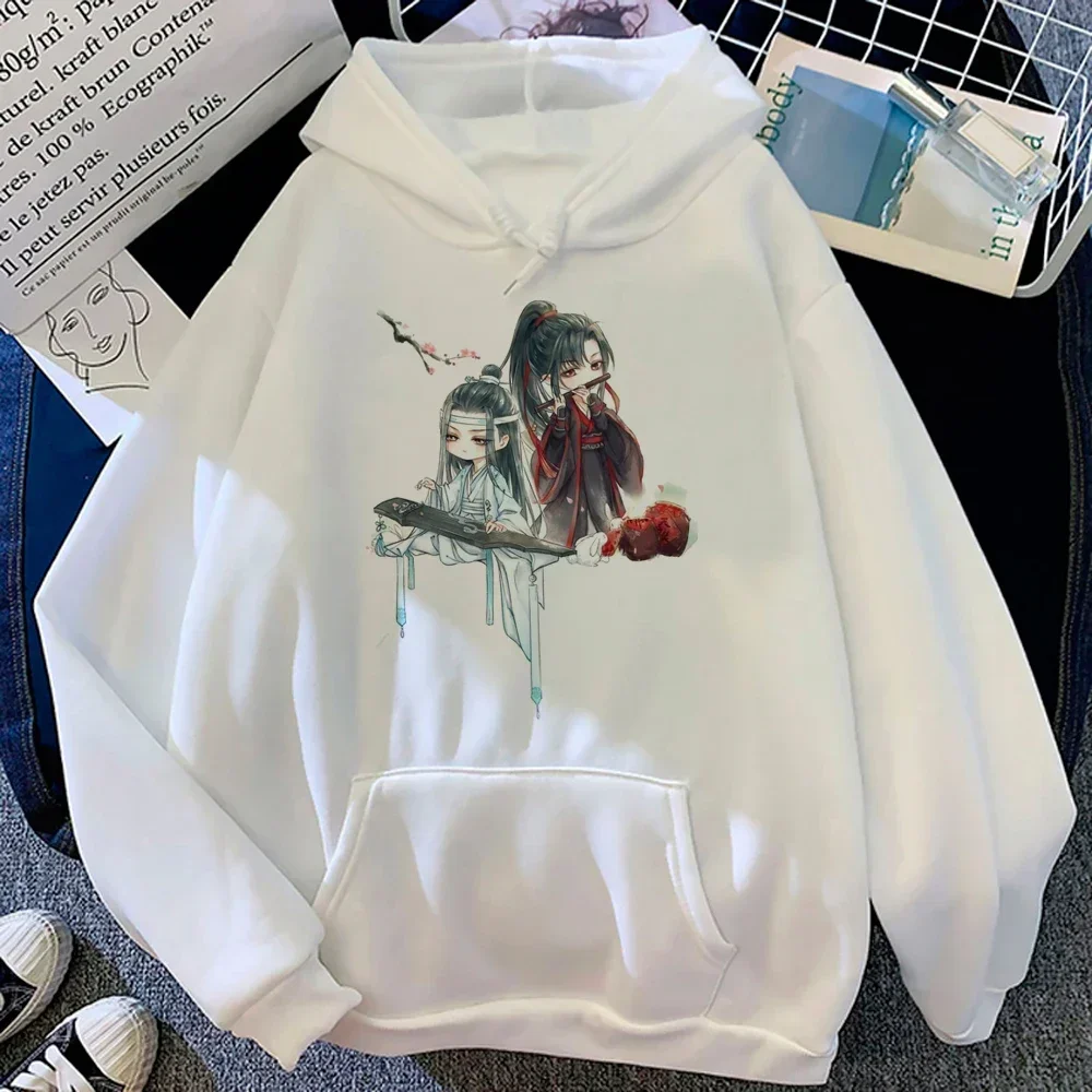 Desenhos animados Harajuku feminino Hoodies com estampa Anime, pulôveres casuais com gola O, moletons femininos, Streetwear Kawaii, roupas de outono, roupas unissex