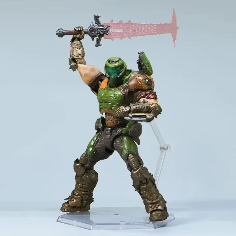 Figma Sp-140 Doom Eternal Demon Hunter Hand-Crafted Action Figure Collectible Toy for Model Making Enthusiasts