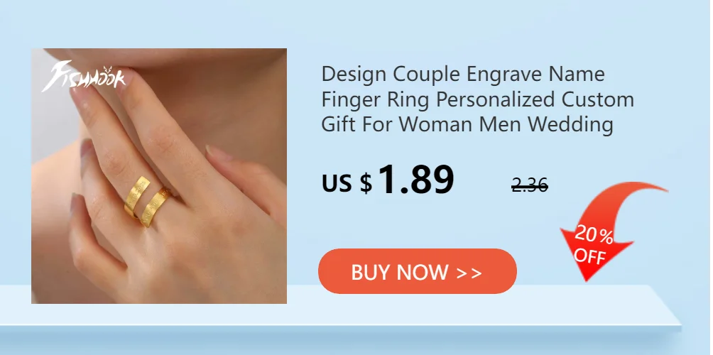 Personalized Wedding Bands Finger Ring For Woman Men Engrave Name Custom Matching Couple Ring Stainless Steel Gold Color Jewelry