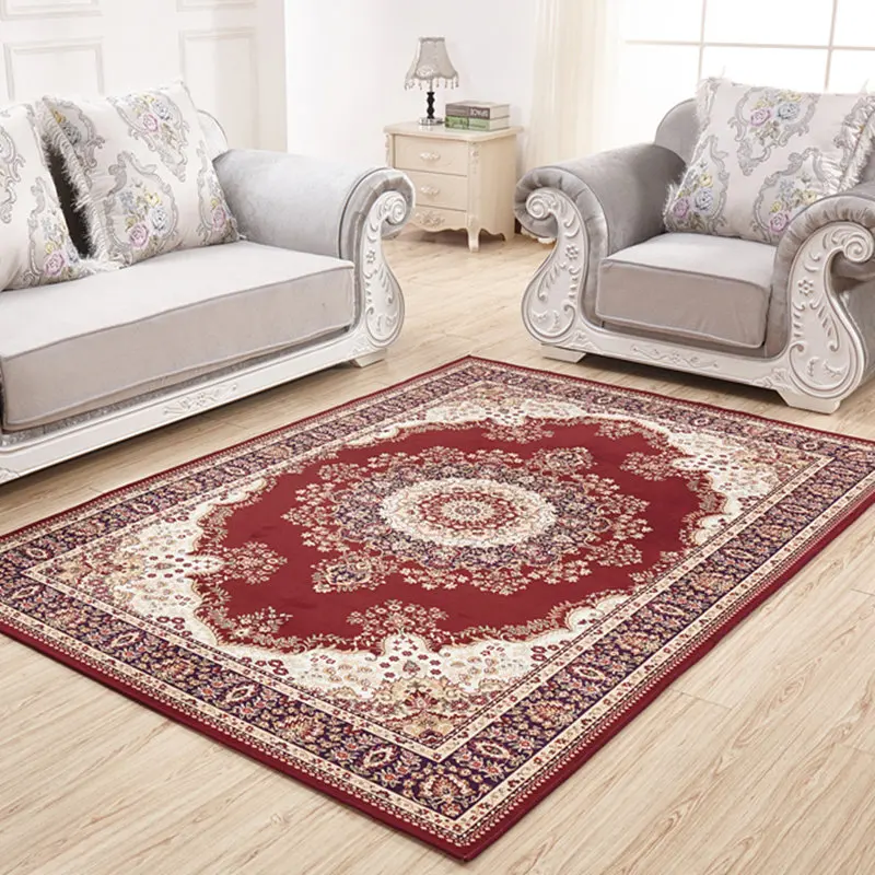 European modern minimalist Persian Nordic living room coffee table carpet bedroom bedside carpet full of household rectangular