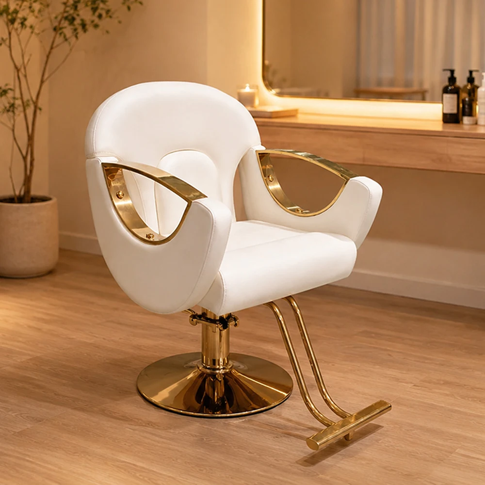 New Salon Furniture Barber Chairs Commercial Furniture Equipment for Barber Shops 360 Degree Rotating Barber Chair Furniture