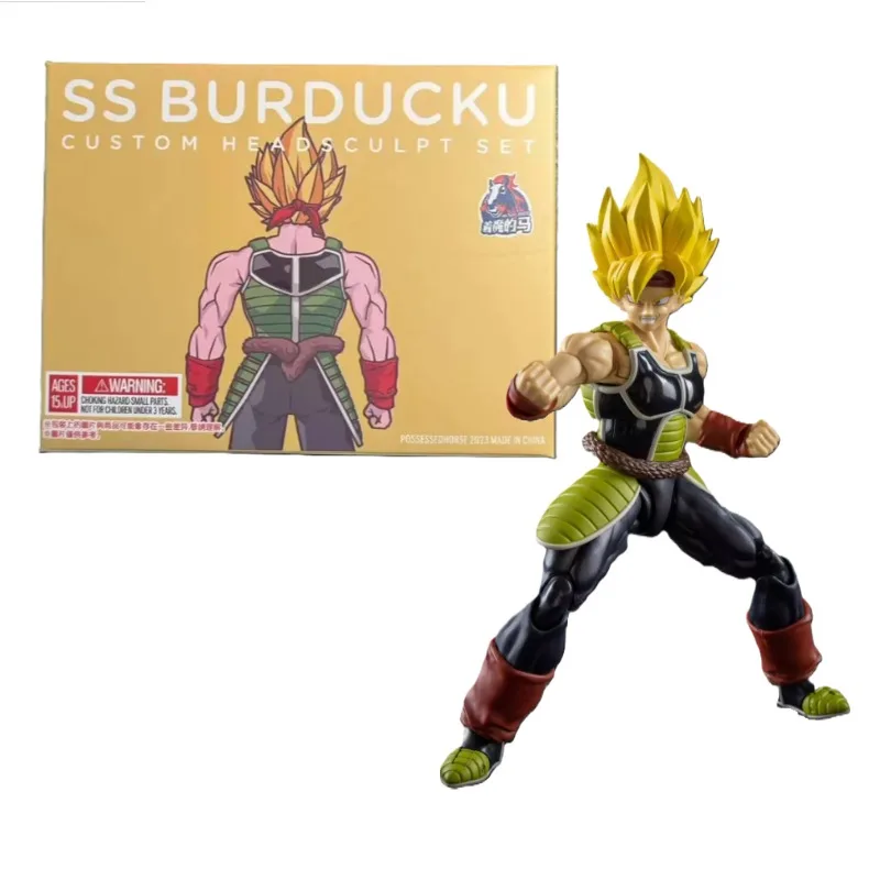 

In Stock! Enchanted Horse Demoniacal Fit Head Sculpt Accessory Pack for Dragon Ball SHF Bardock Anime Figurine Model Toys Gifts