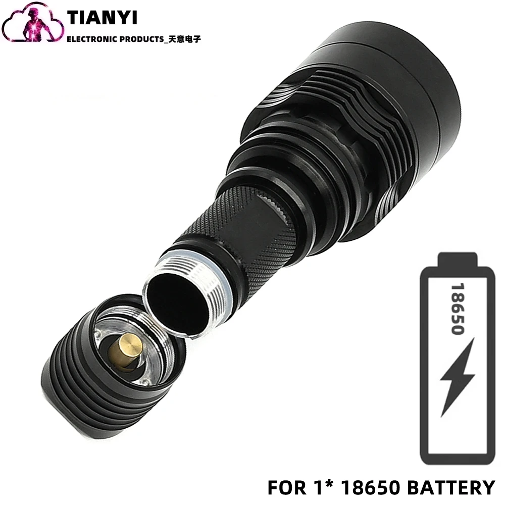 Green Light Flashlight, Single Mode Green Led Hunting Light, Zoomable Light for Hunting, Green Torch for Night Vision, Astronomy