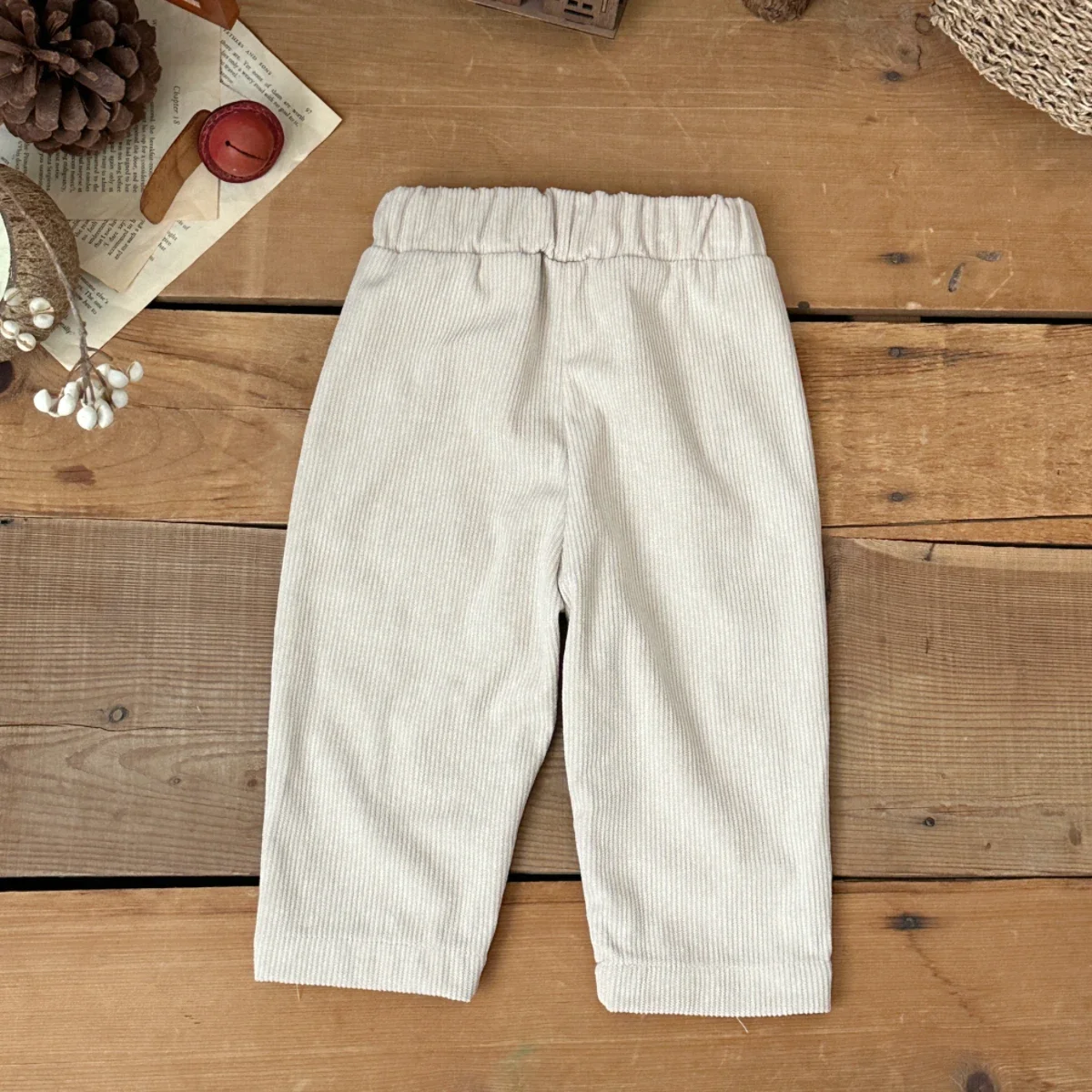 Baby Trousers Spring Side Floral Embroidered Pants Newborn Girl Loose Stretch Trousers Autumn Toddler Girl Clothes