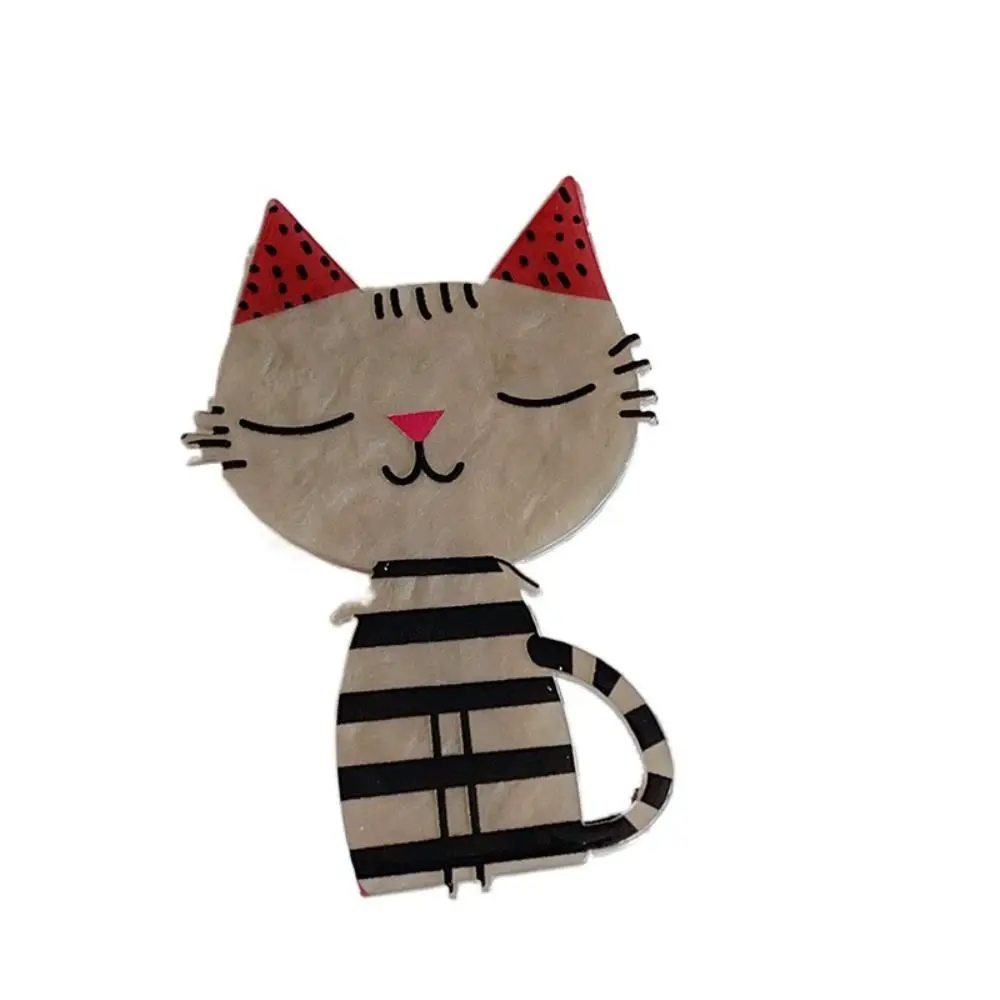 

Funny Animal Cat Acrylic Hairpin Korean Style Bang Clip Cartoon Duckbill Clip Hair Accessories Cartoon Hair Clip Gifts