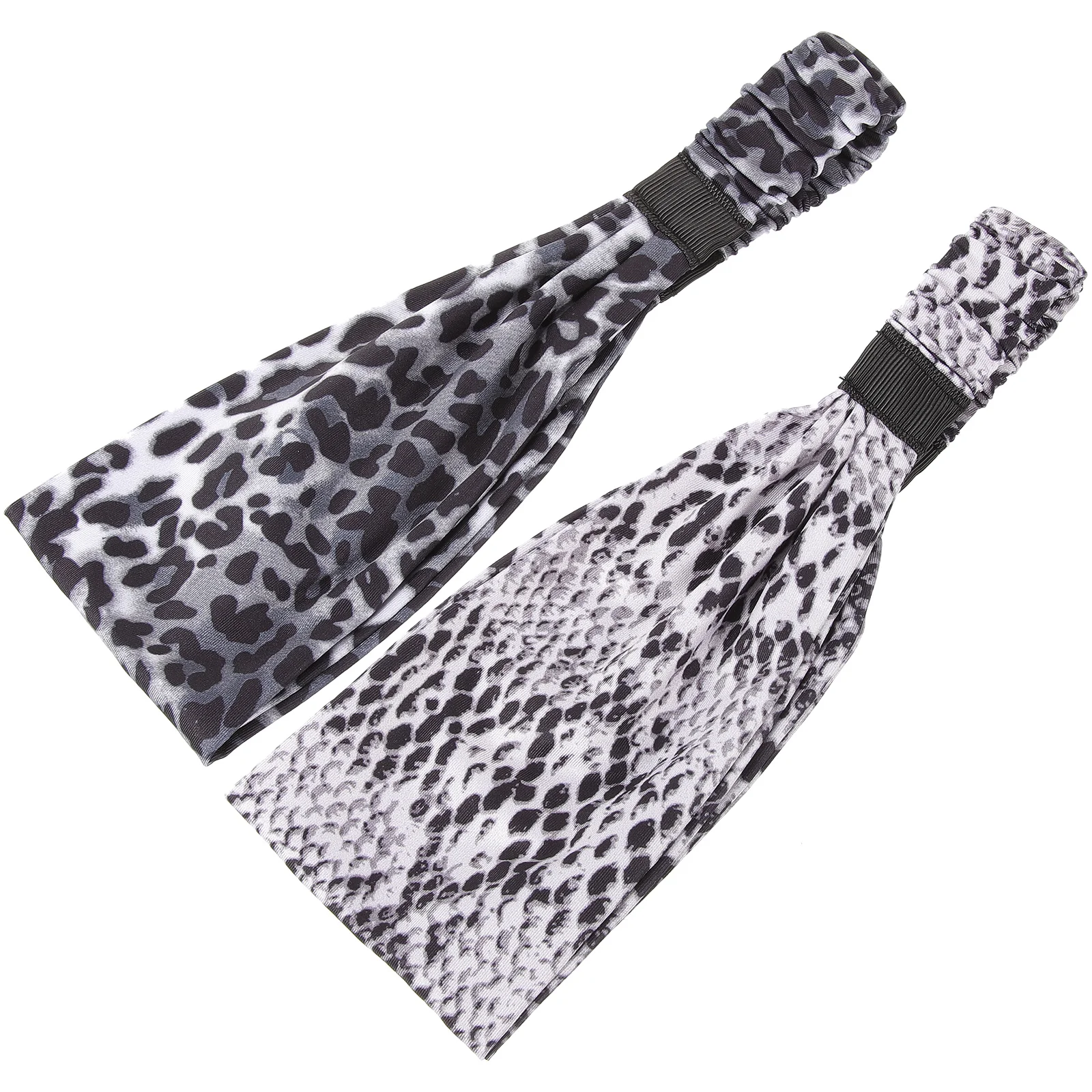 

2pcs Yoga Headband For Women Sweatband Running Gym Sports Lightweight Elastic Sweat Absorbing Band Face Washing Accessory