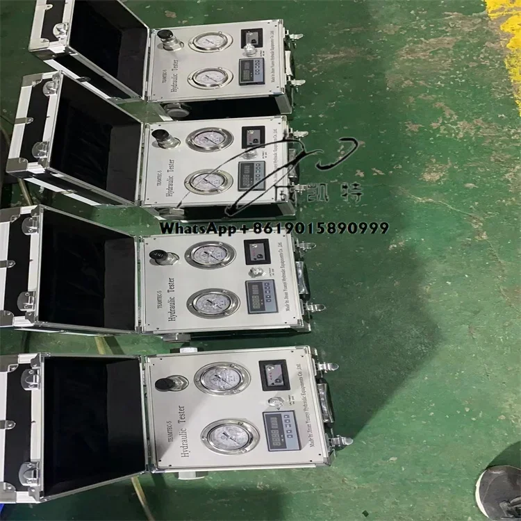 Portable Hydraulic System Pressure and Flow Testing Equipment, Digital Hydraulic Valve Tester