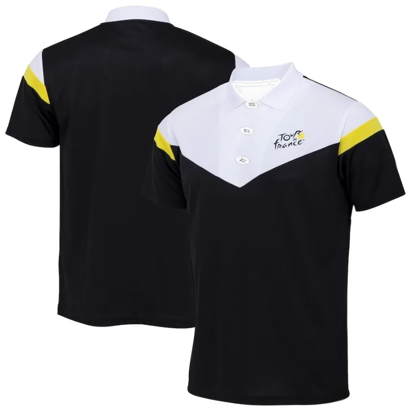 

Tour_de_Srance_Colour_Slock_polo Men's and Women's Outdoor Sports and Leisure Comfortable Quick Drying T-shirt