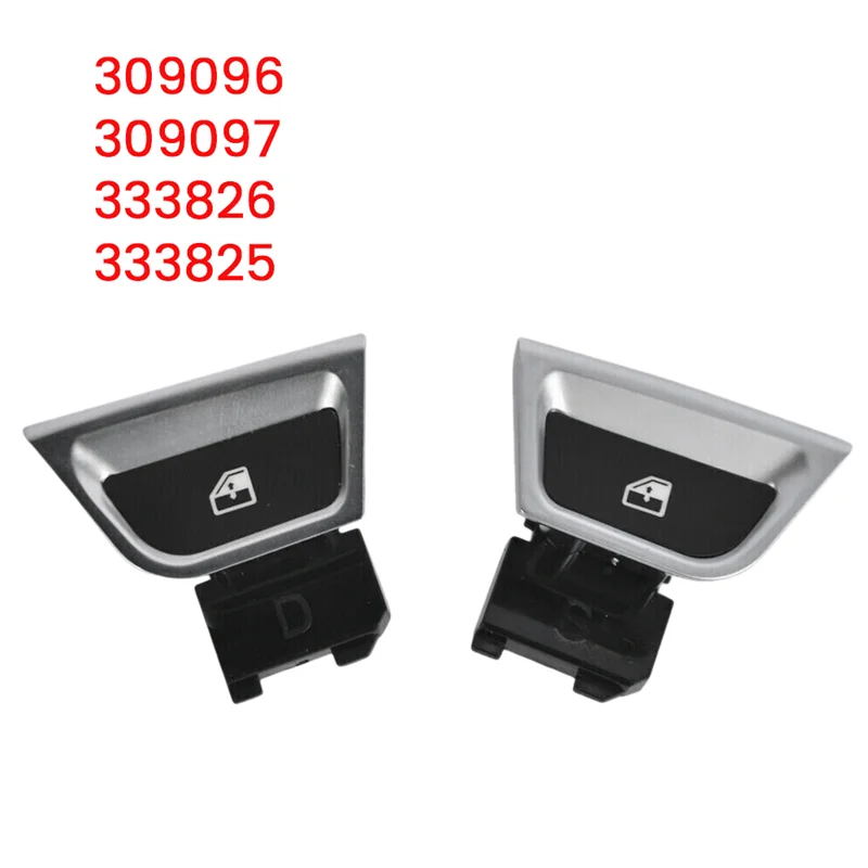 AEA6-1 زوج 309096 309097 زر مفتاح نافذة الطاقة مع الداعم لفيراري كاليفورنيا T 2015-2018 مفتاح رافع للزجاج #2