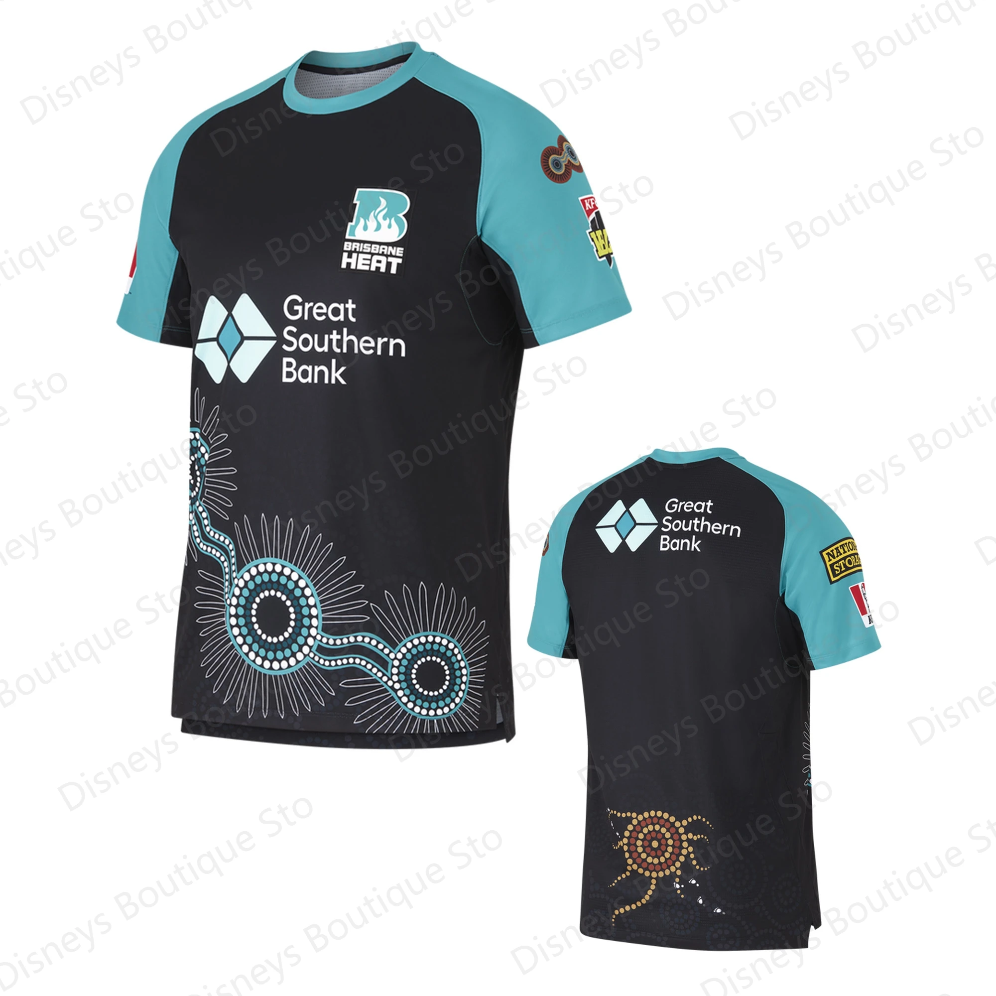 2025 New Arrival Summer Australian BBL Sydney Sixers Jersey Indigenous BBL Shirt Training Jersey Oversized Quick Drying Top Tees