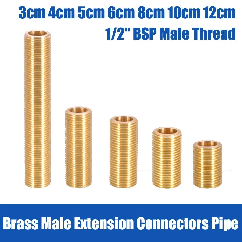 1/2" Brass Male Pip…