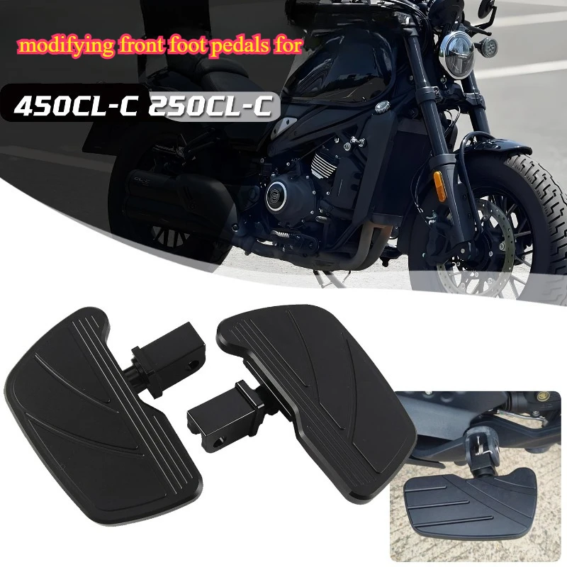 

modifying front foot pedals for 450CL-C AMT 250clc the foot pedals are enlarged and widened CNC
