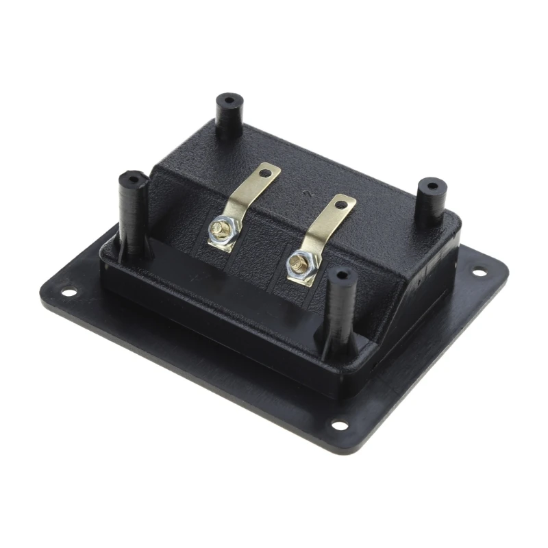 Wire Spring Terminal Cup Square Speaker 2 Positions for DIY Home Car Stereo