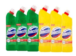 DOMESTOS Płyn do WC CITRUS+PINE 6x750 ml