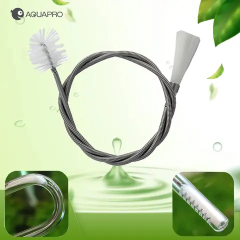 수족관 스프링 브러시 청소 도구 액세서리 클리너 어항 용품 물고기 탱크 Akvarium 필터 낚시 용품 식물