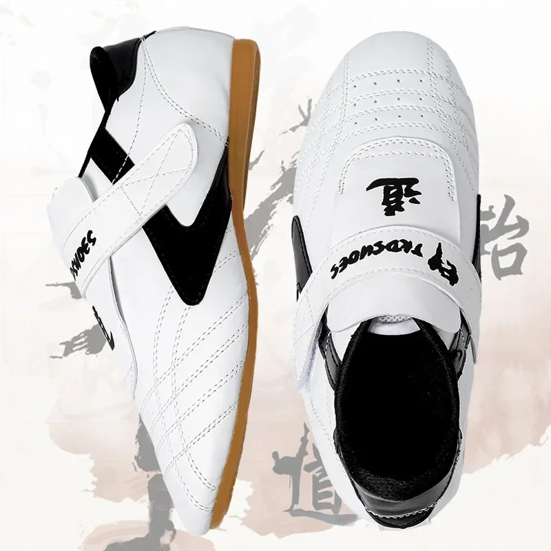 Breathable Taekwondo Shoes Men High Quality Kung Fu Shoes Wushu Taichi Karate Martial Arts taekwondo shoes for kids women men