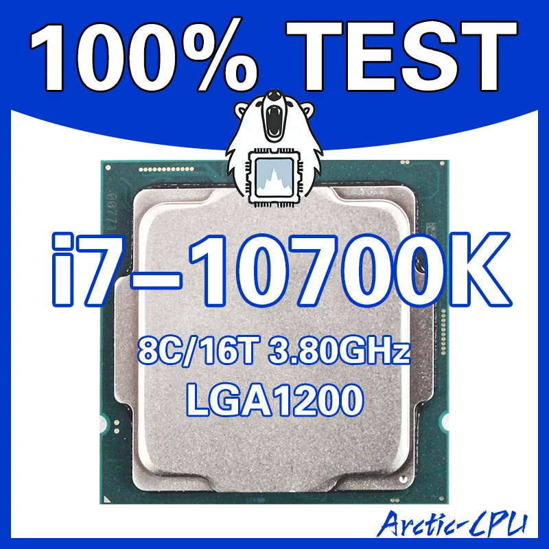 i7-10700K Arctic-CPU 100%TEST 8C/16T・3.80GHz LGA1200