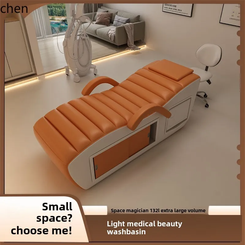 

HTT multifunctional face wash beauty bed special ear bed solid wood manicure eyelashes face home accessories