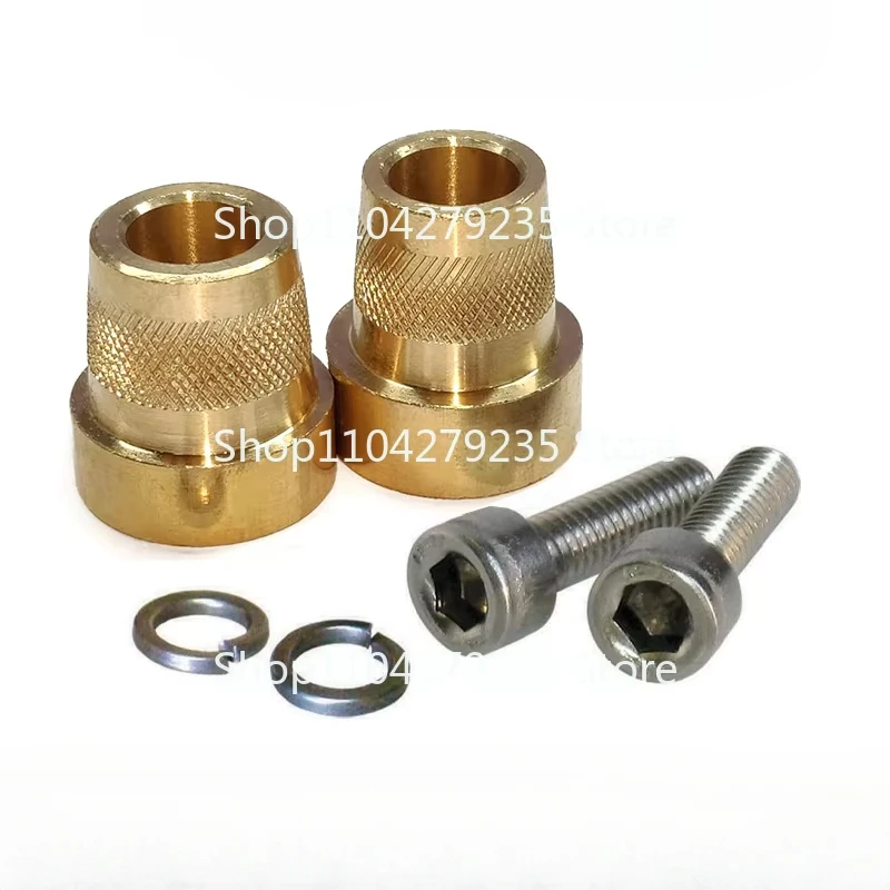 Car Battery Terminal Charging Pile M6  Column Adapter, Side-mounted Connector Brass   Head