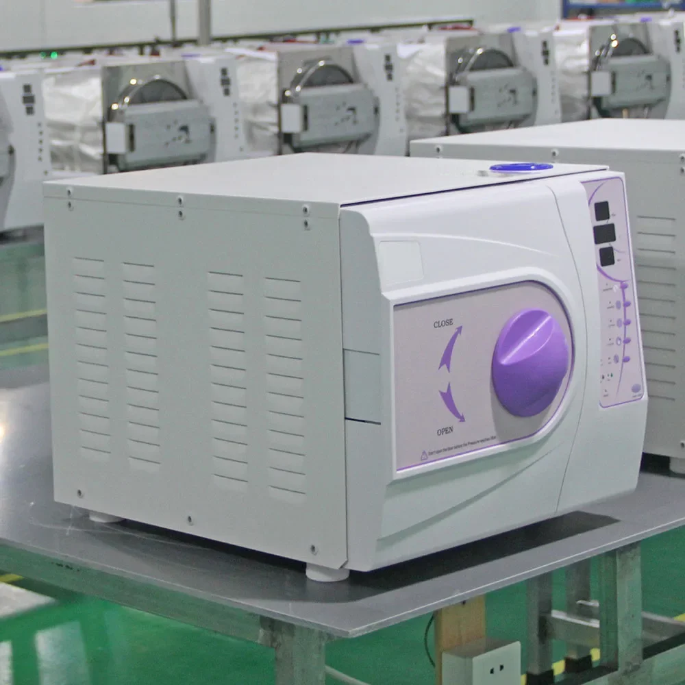 Small Autoklav Sterilization Class B 12 18 23 Liters Pulse Vacuum Autoclave Sterilizer for  Clinic