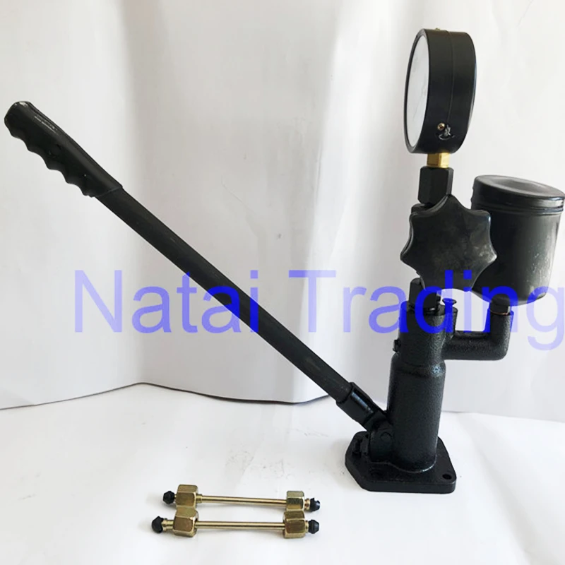 PS400A Injector Nozzle Tester Diesel Common Rail Injector Tester with 60Mpa Pressure Gauge