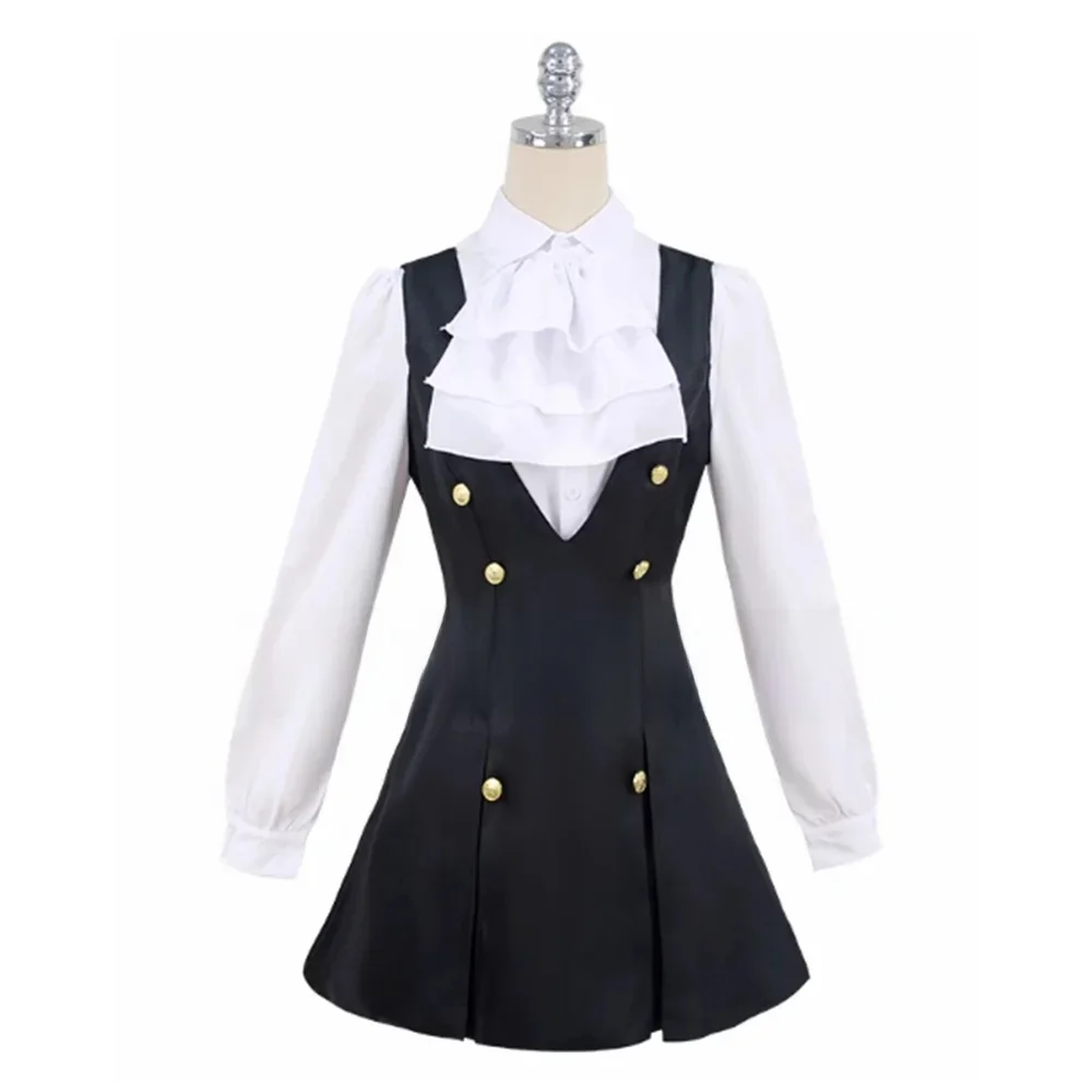 Max Cos Unisex Anime Cos Shirakiin Ririchiyo Cosplay Costume Uniform Custom Size