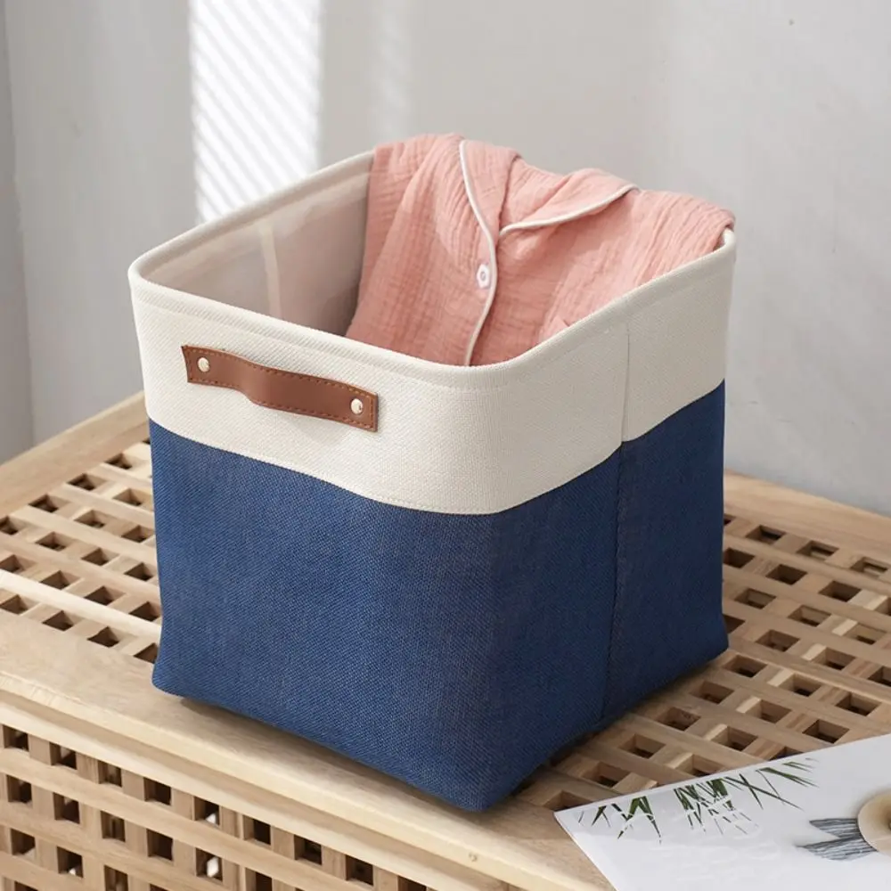 Large Capacity Laundry Basket Dirty Clothes Basket Fabric Laundry Basket Folding Storage Basket Household Storage Box Portable